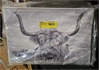 NEW 12×15" Bull Wall Art