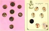 picture butons, decoratiove buttons