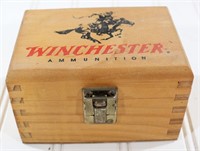 Wooden Winchester Ammo Box