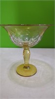 Vintage Compote 7" Tall x 7" W