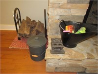 Asst'd. Fireplace Items (Does Not Include Fire Too