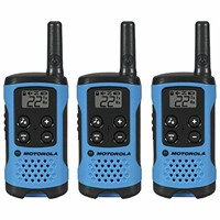 Open Box Motorola T100TP Talkabout Radio, 3-Pack