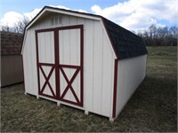 Rooster's Amish Shed 10x16 Storage Shed,