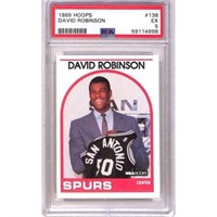 1989 Hoops David Robinson Rc Psa 5