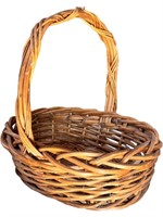 Large Vintage Handwoven Basket