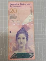 Venezuelan banknote