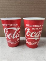 Plastic Coca-Cola Cups