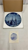 Canada Christmas Collector Plate 1975