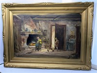 Signed Original Oil Painting in Appealing Frame
