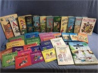 Big Assorted Book Lot For Kids Includes Many From