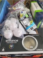 Box of Random Light Bulbs to include LED