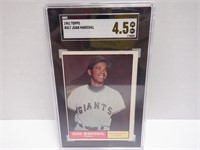 1961 TOPPS #417 JUAN MARICHAL RC SGC 4.5