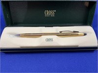 Boxed 10K Gold Filled Cross Pen