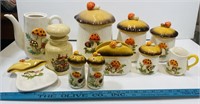 Vintage Rare Sears Merry Mushroom Retro Kitchen