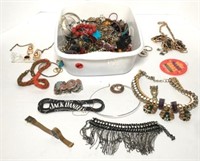 Large Selection of Costume Jewelry