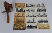 Stereoscope with 15 images *missing image holder*