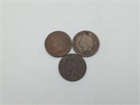Indian Head Penny  1879 1887 1888
