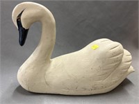 Machine Carved Swan