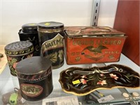 Tobacco Tins and Toleware
