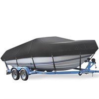 Boat Cover, 17-19ft Waterproof Trailerable Boat