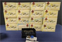 Matchbox diecast cars in boxes