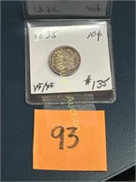 1835 CAPPED BUST DIME