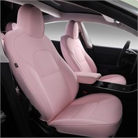 Pink Seat Covers Compatible with Tesla Model 3 Car