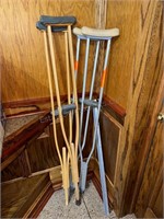 2 Pairs of Crutches
