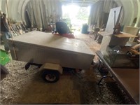 2 wheel Utility trailer 40x66x18 with title