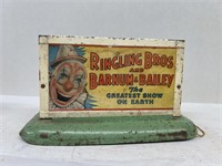 Ringling Brothers and Barnum Bailey train layout