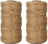 NATURAL JUTE TWINE FOR DECORATION [2 PACK]