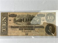 Feb 17th, 1864 Richmond Ten Dollar