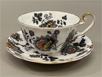 Mandarin Victoria Porcelain Teacup & Saucer,