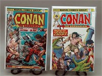 2 Conan the Barbarian Marvel Comic Books 52 & 53