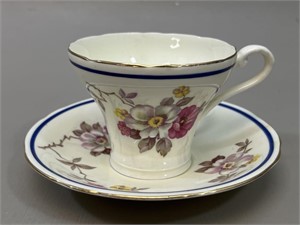 Aynsley Porcelain Teacup & Saucer, England