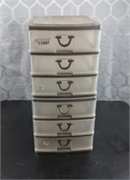 Pair of Plastic storage bins