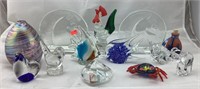 Colorful Glass Decor/Paperweights