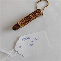 Antique Bullet Pen
