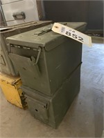 (2) ammo cans