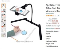 Ajustable Tripod with Cellphone Holder