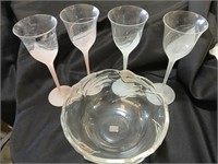 Crystal stems & Makasa bowl