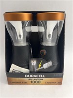 2 Pk Duracell 1000 Lumen LED Lanterns