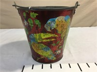 Ohio Art sand pail with birds