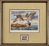 Ted Nugent's 1984 Michigan Waterfowl Stamp Print