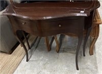 Vintage Entry Way Table with 2 Drawers 40” w x