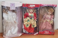 (3) Collector's Dolls