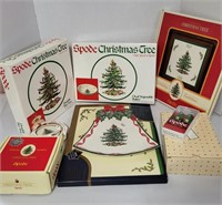 NIB Spode Christmas Tree Serving Set #2