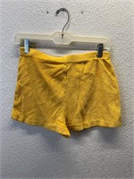 Vintage Yellow Terrycloth Shorts
