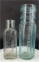 Antique Helwig&Liech & Hires Bottles