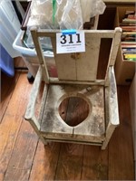 Child’s potty chair